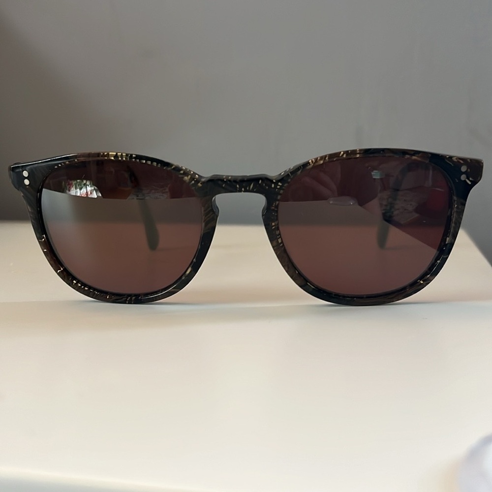 Oliver Peoples Tortoise Finley Sunglasses